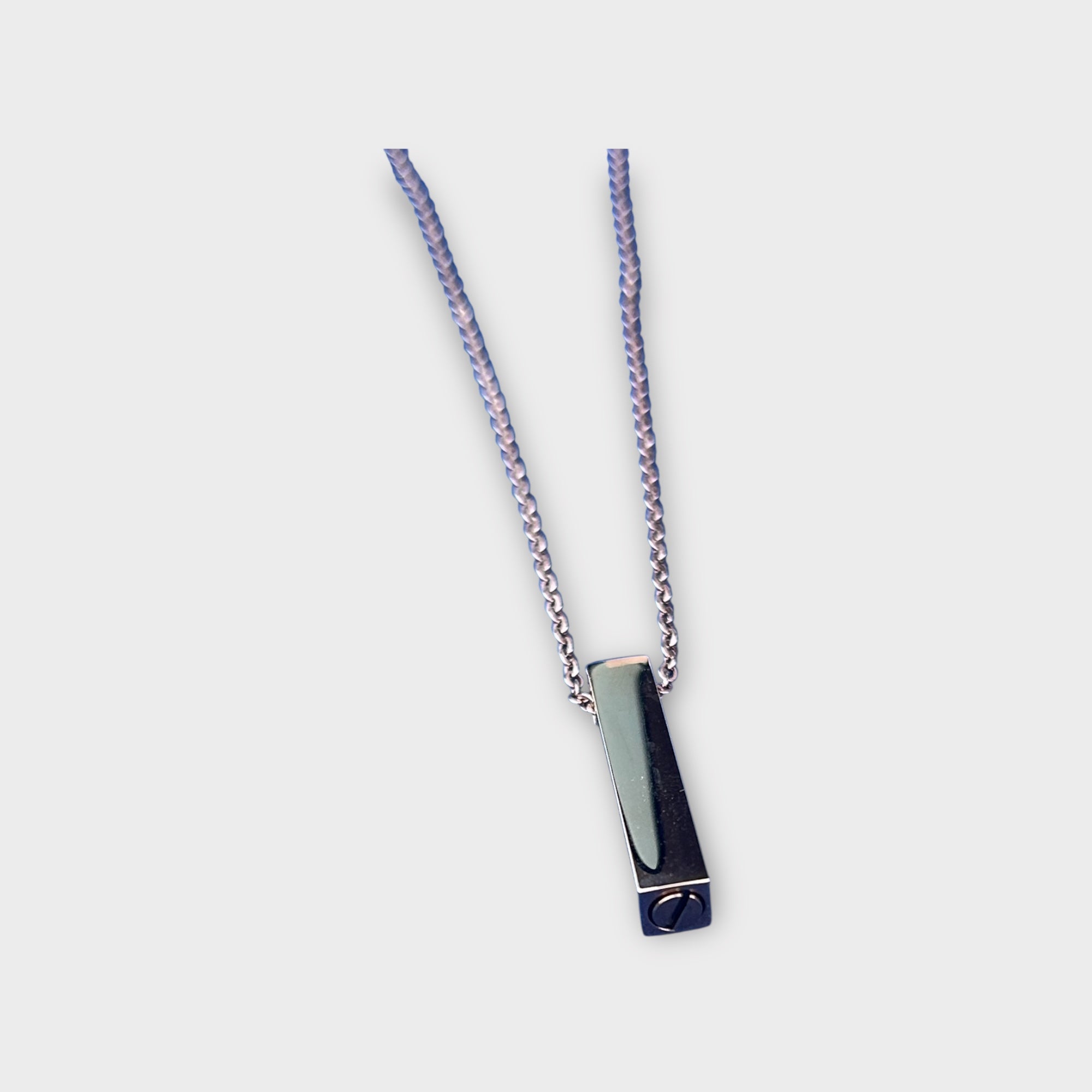 Vertical Urn Memorial Necklace