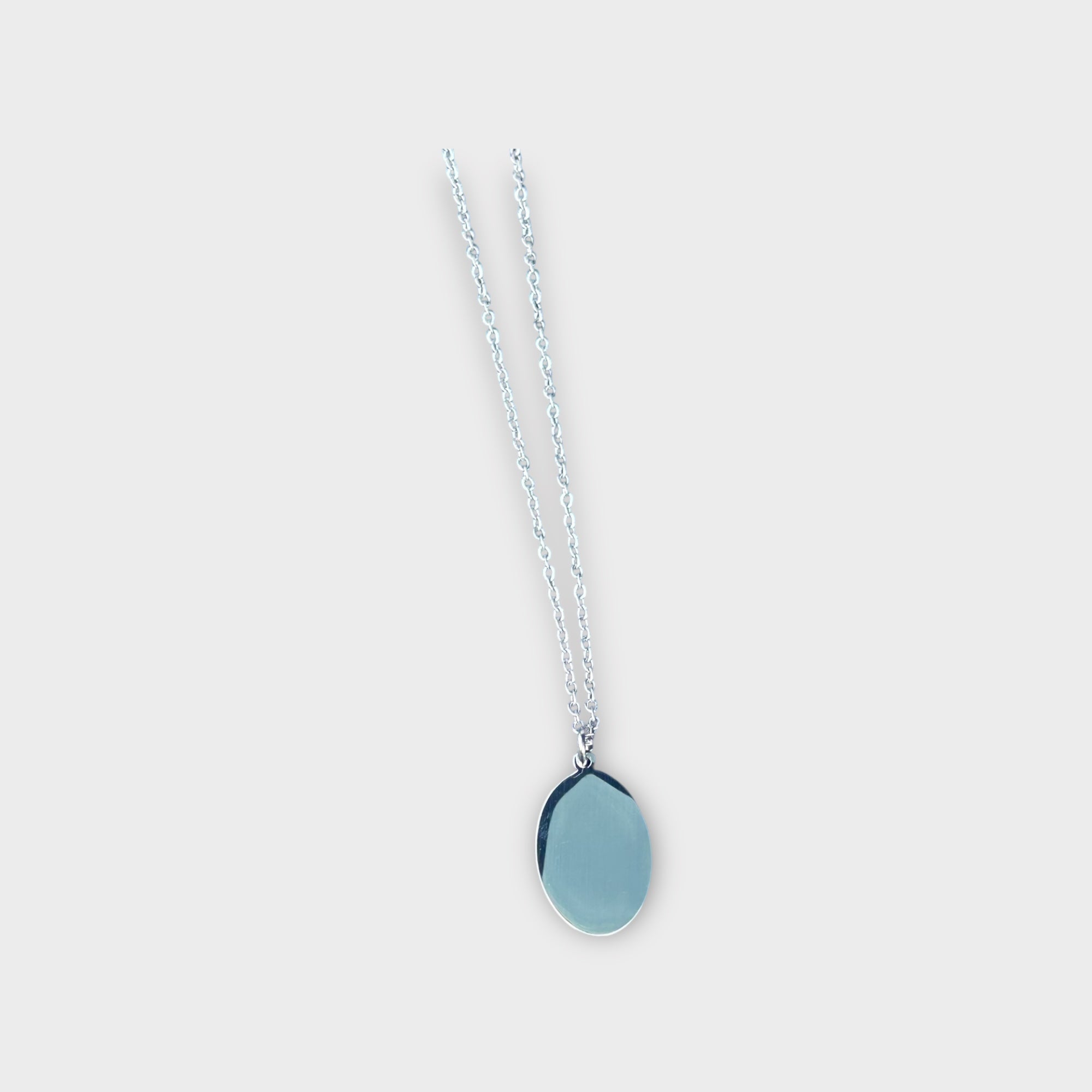 Oval Pendant Necklace