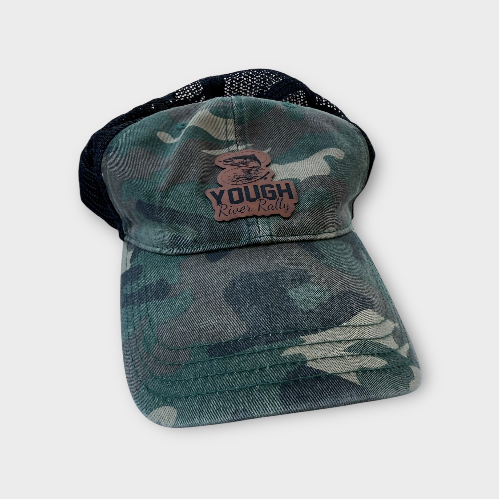 Unstructured Camo Hat- River Rally
