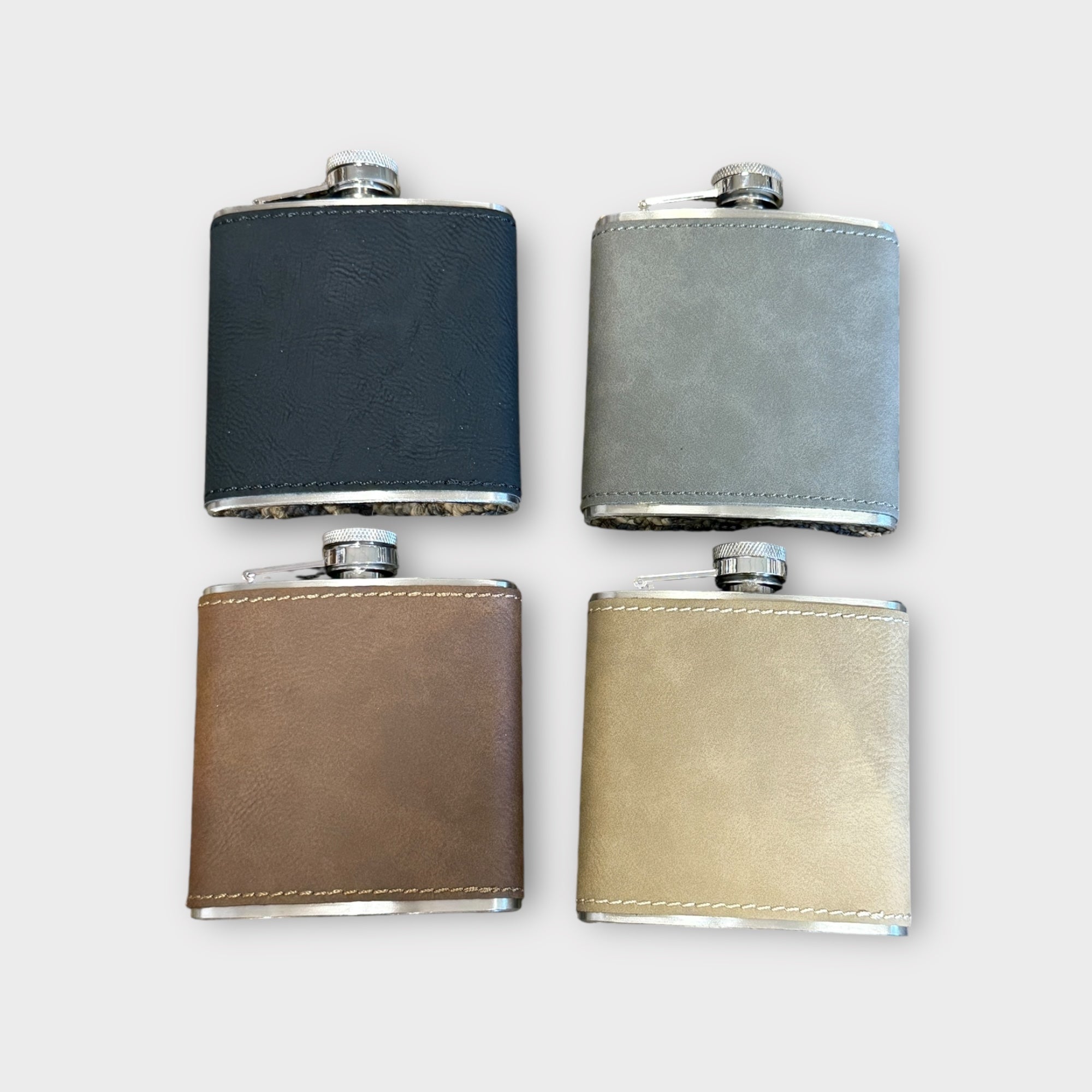 Leatherette Flask