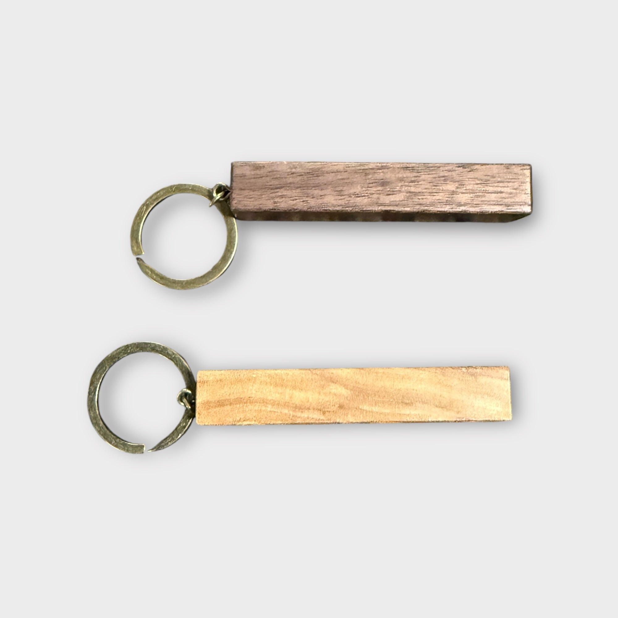 Wood Bar Keychain
