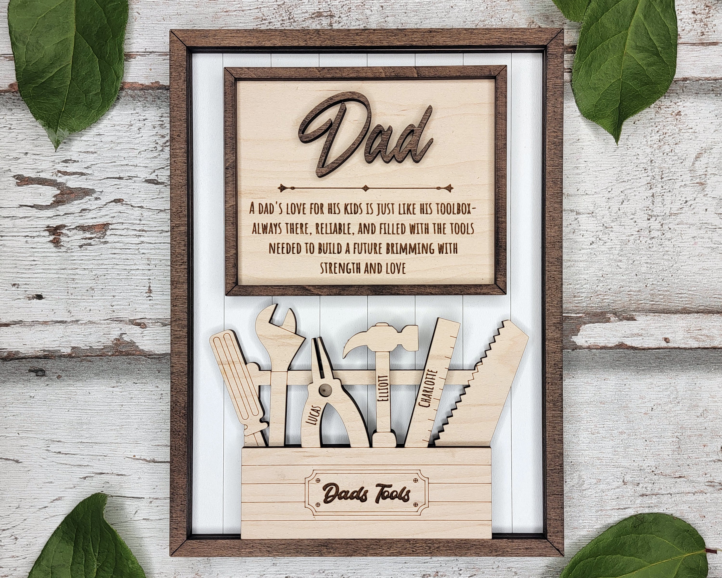 Dad Toolbox Sign