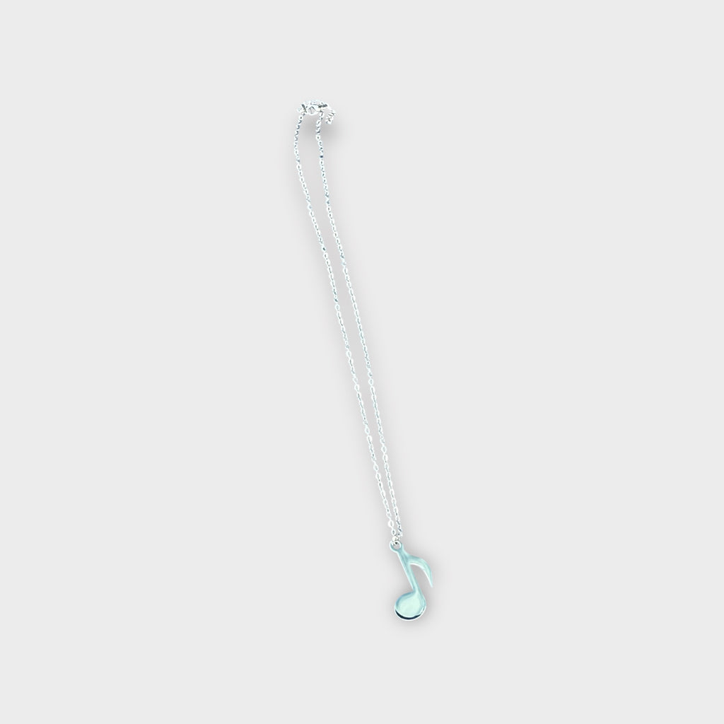 Single Music Note Necklace