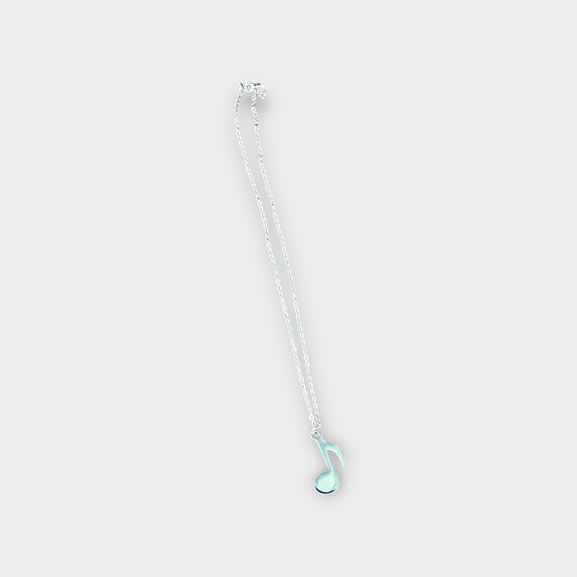 Single Music Note Necklace