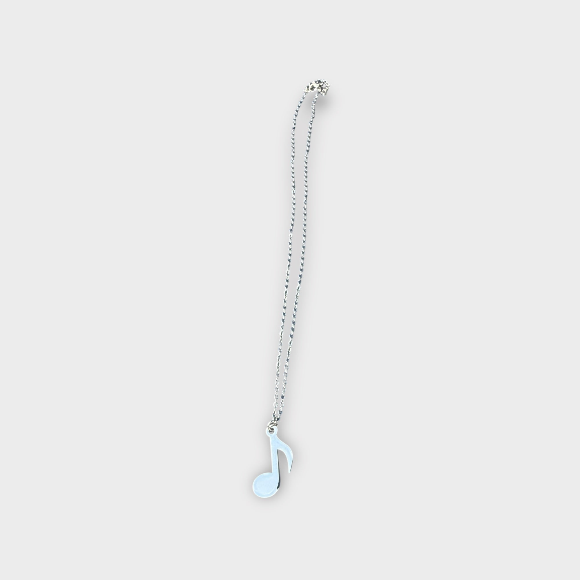 Single Music Note Necklace