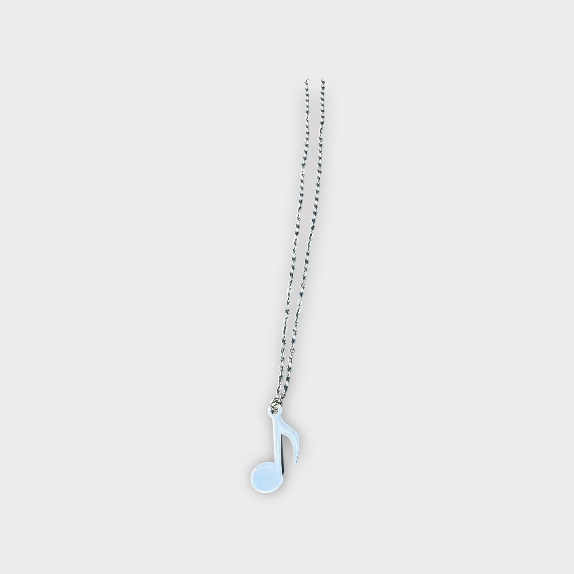 Single Music Note Necklace