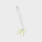 Double Rectangle & Heart Charm Necklace