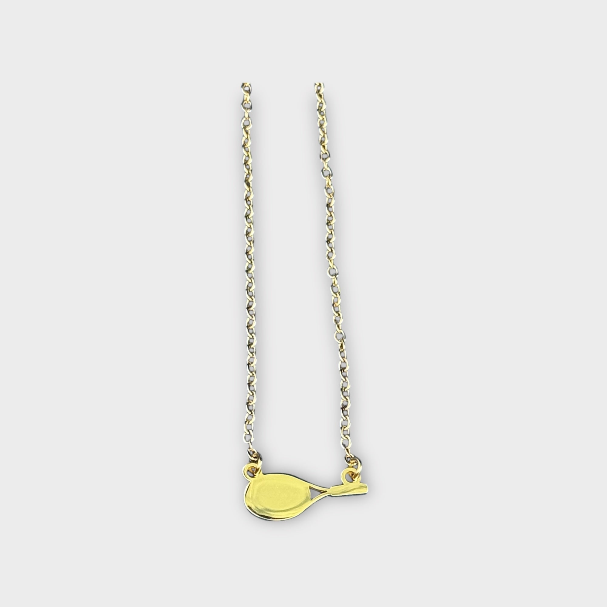 Tennis Racket Necklace