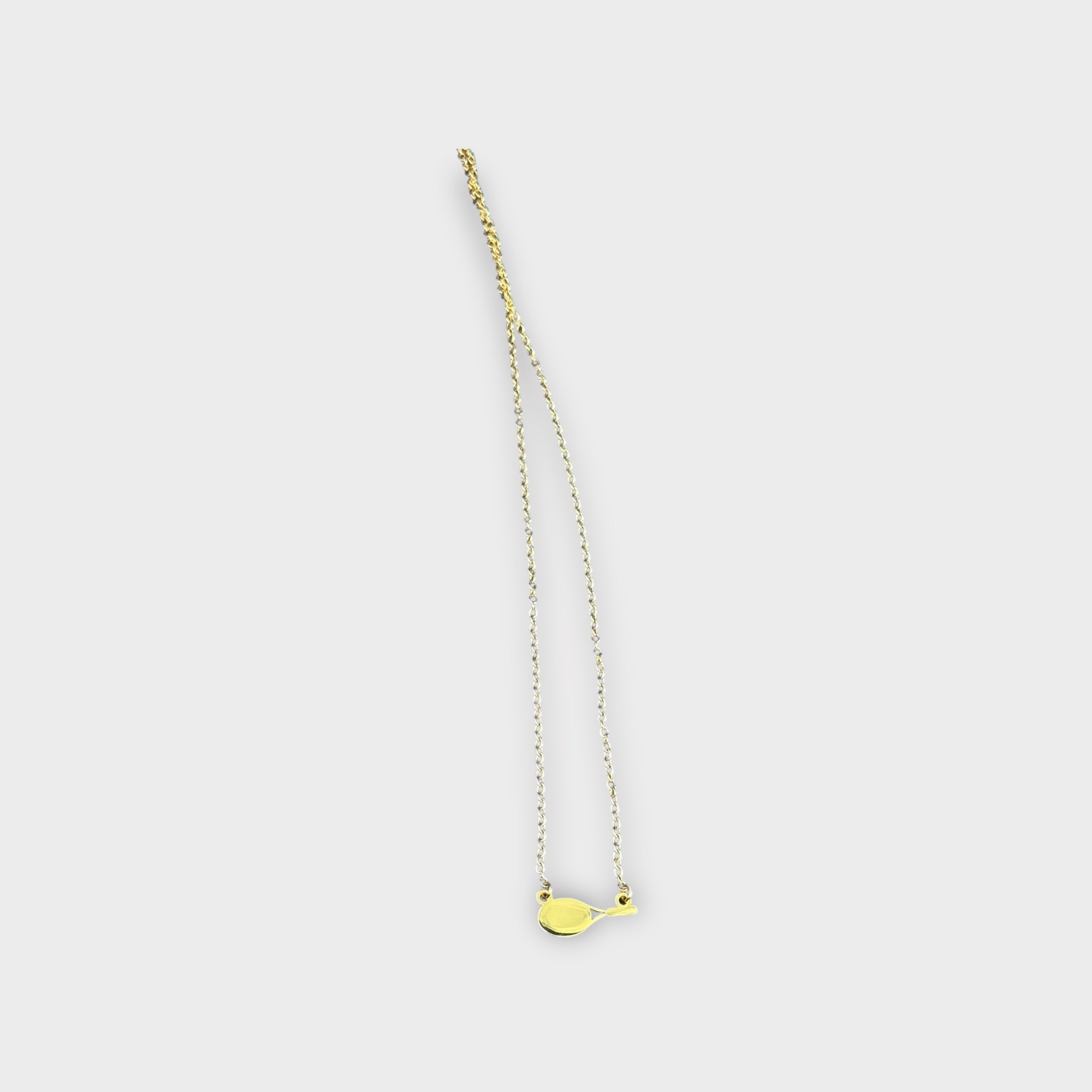 Tennis Racket Necklace
