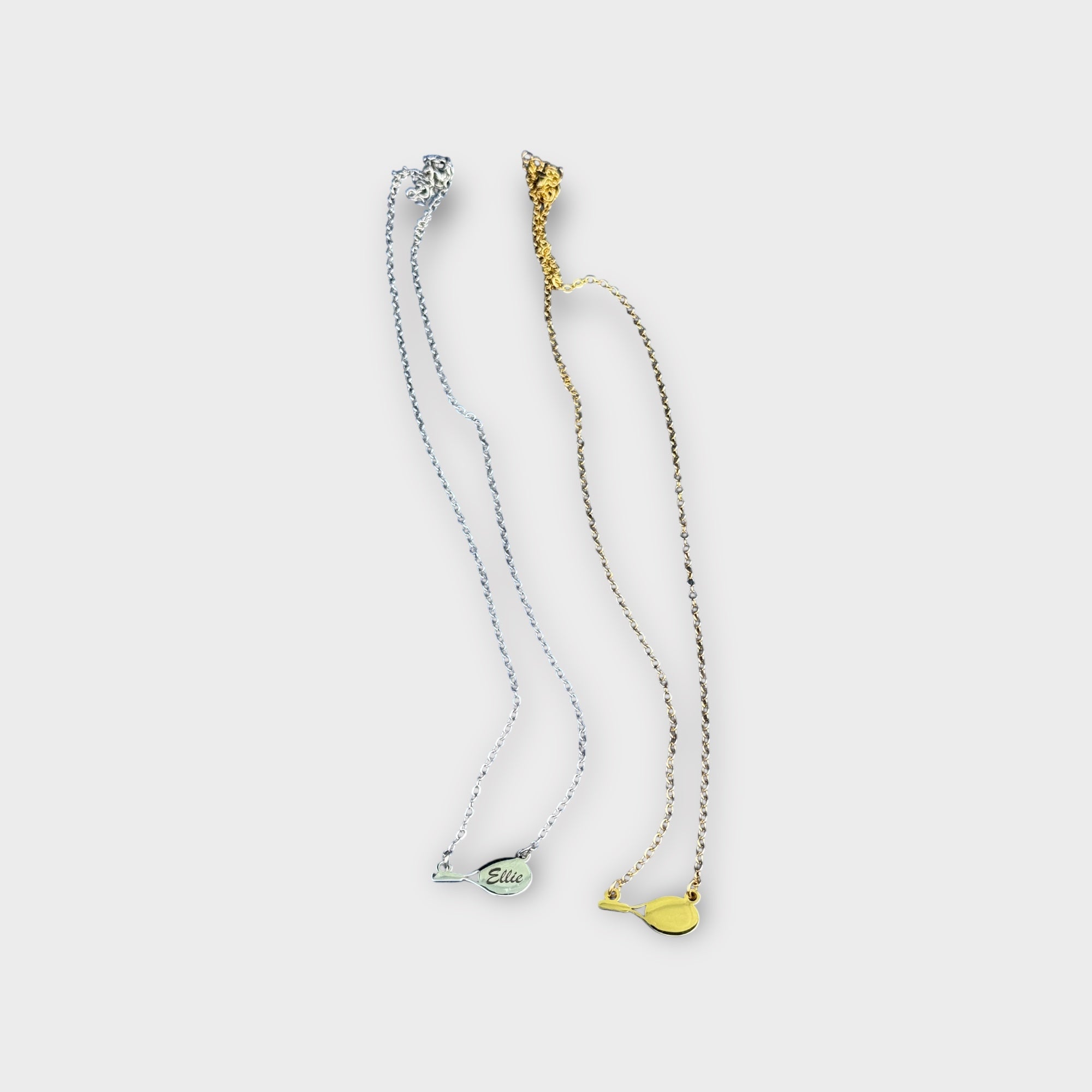 Tennis Racket Necklace