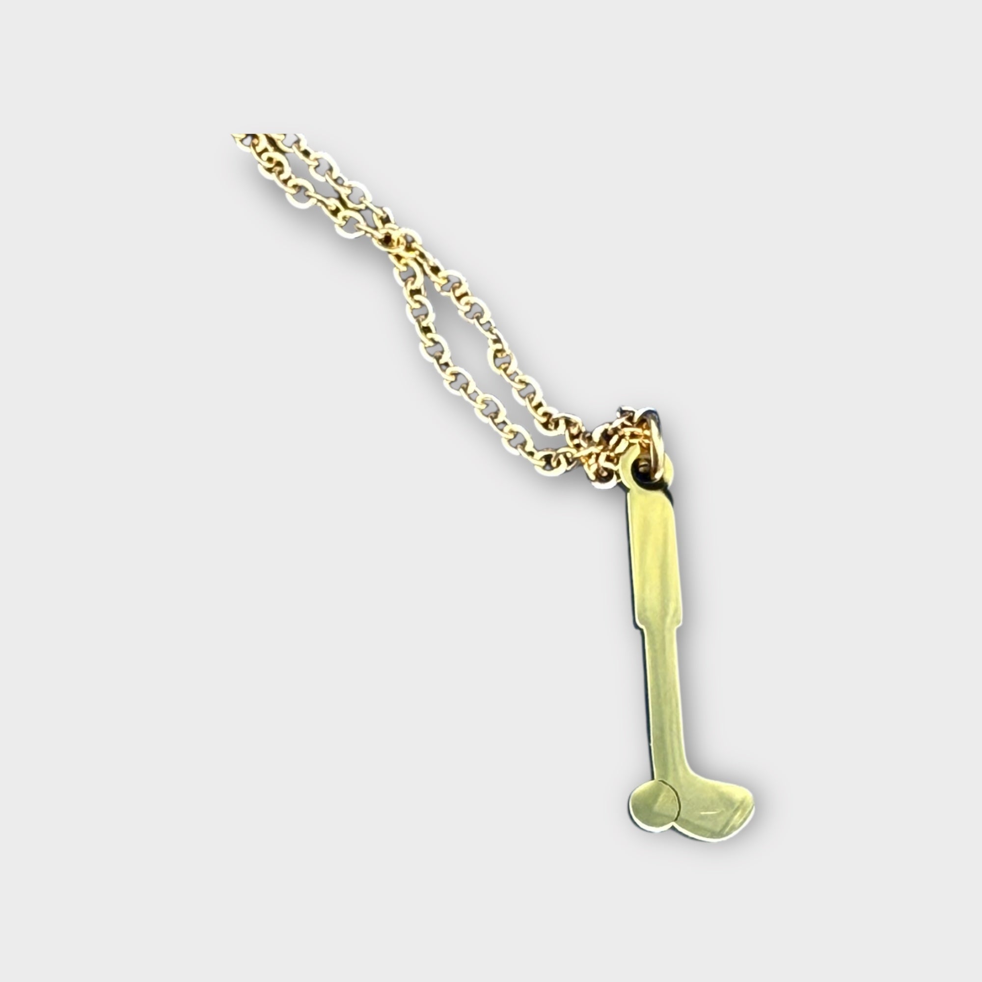 Golf Pendant Necklace