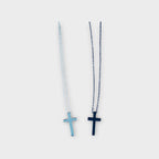 Vertical Cross Necklace