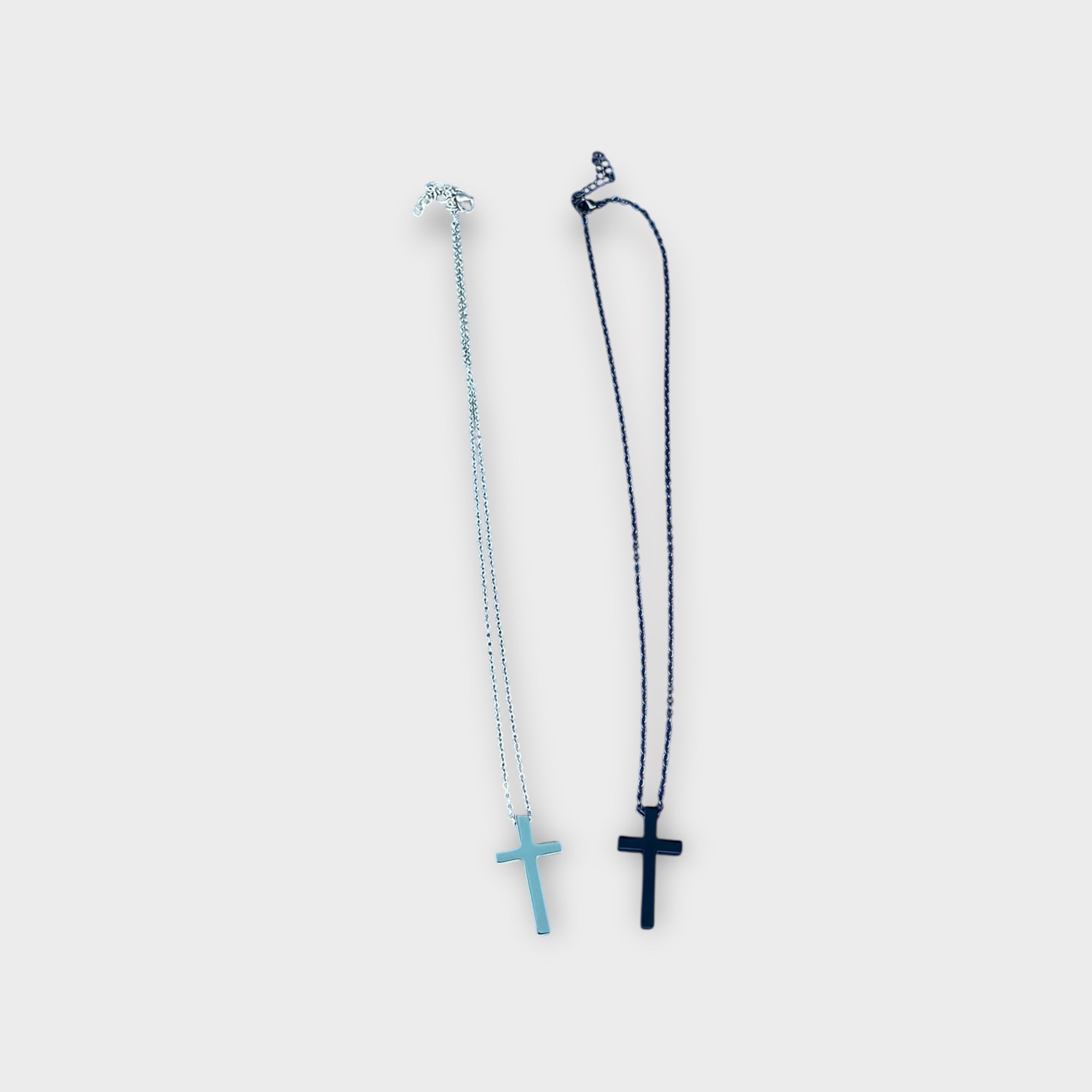 Vertical Cross Necklace