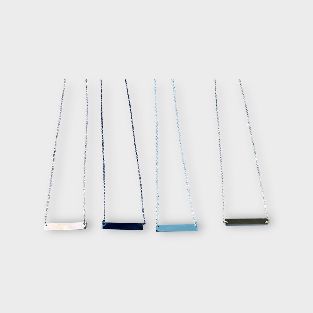 Horizontal Bar Necklace