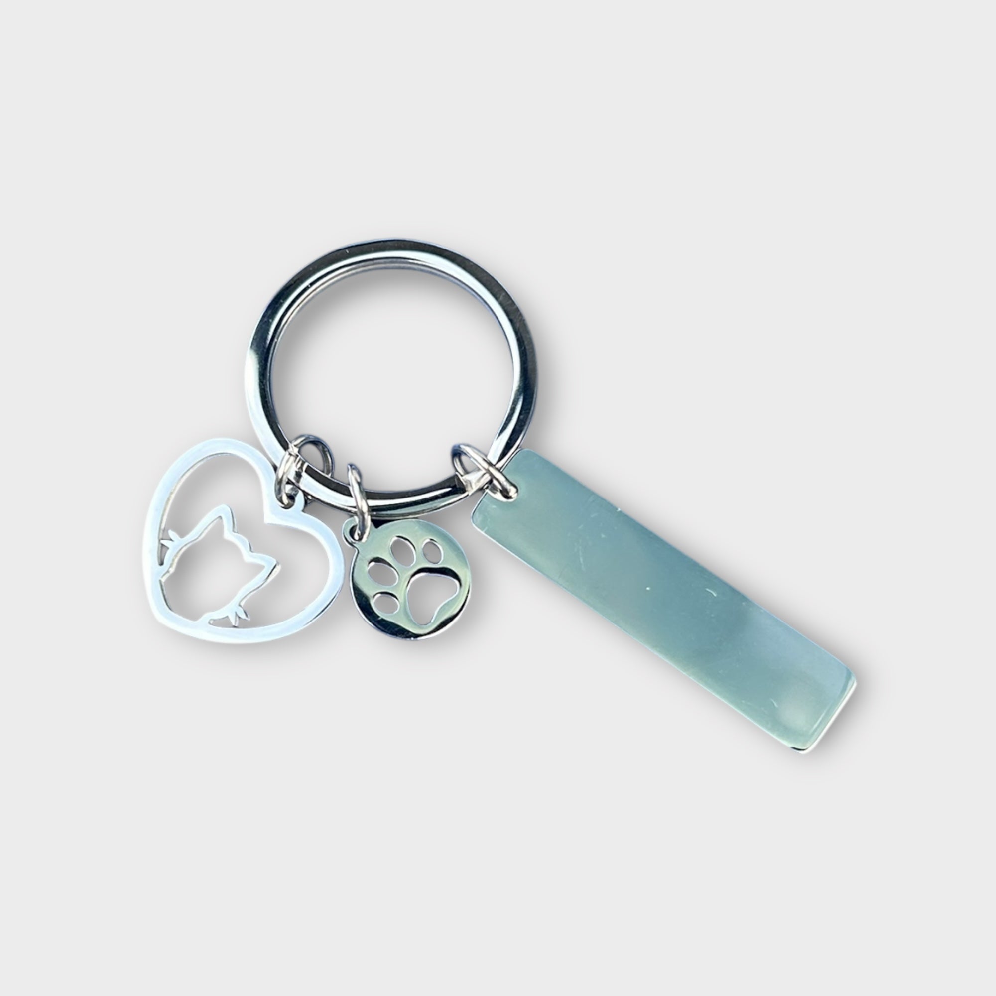 Cat Charm Keychain