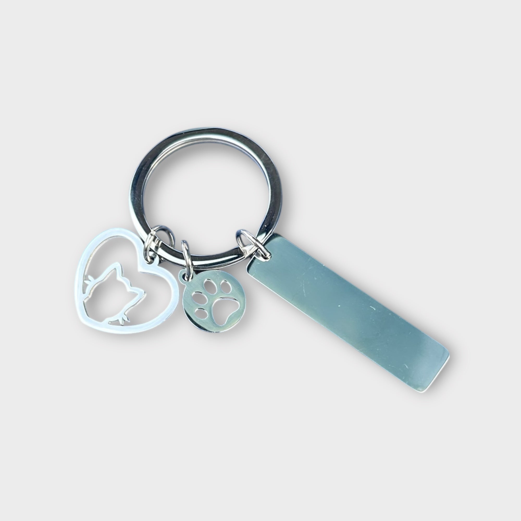 Cat Charm Keychain
