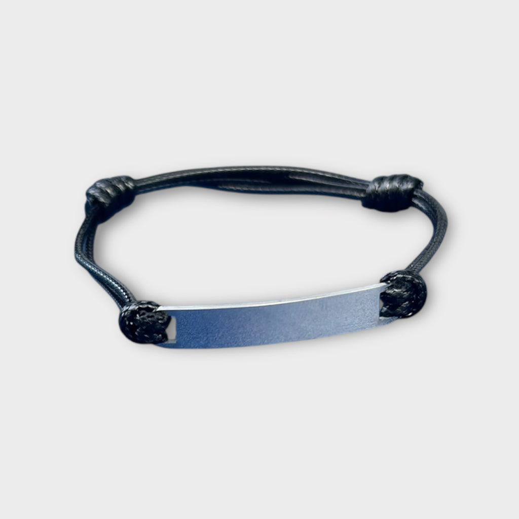 Woven Cord Bar Bracelet