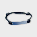 Woven Cord Bar Bracelet