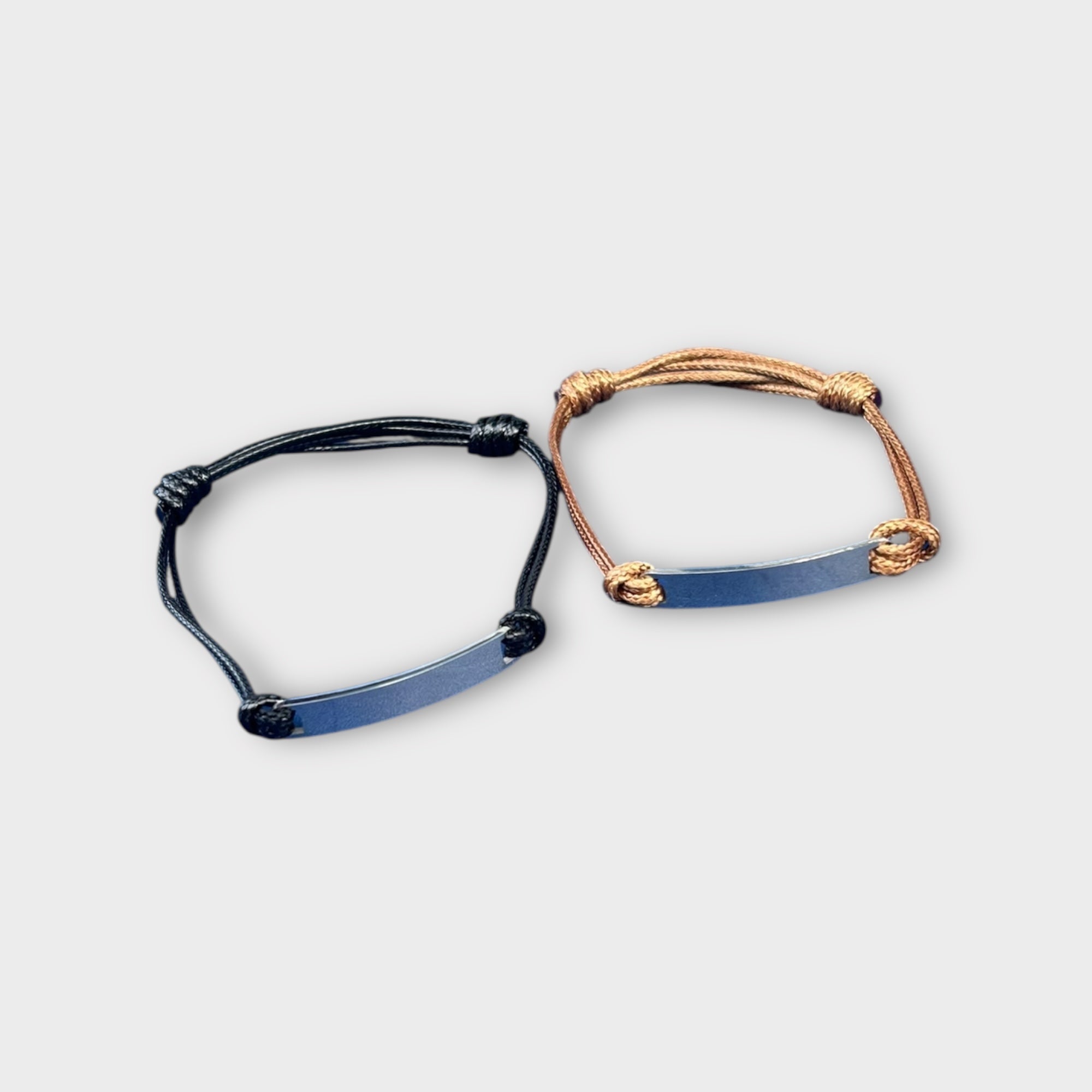 Woven Cord Bar Bracelet
