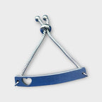 Heart Cutout Bar Bracelet