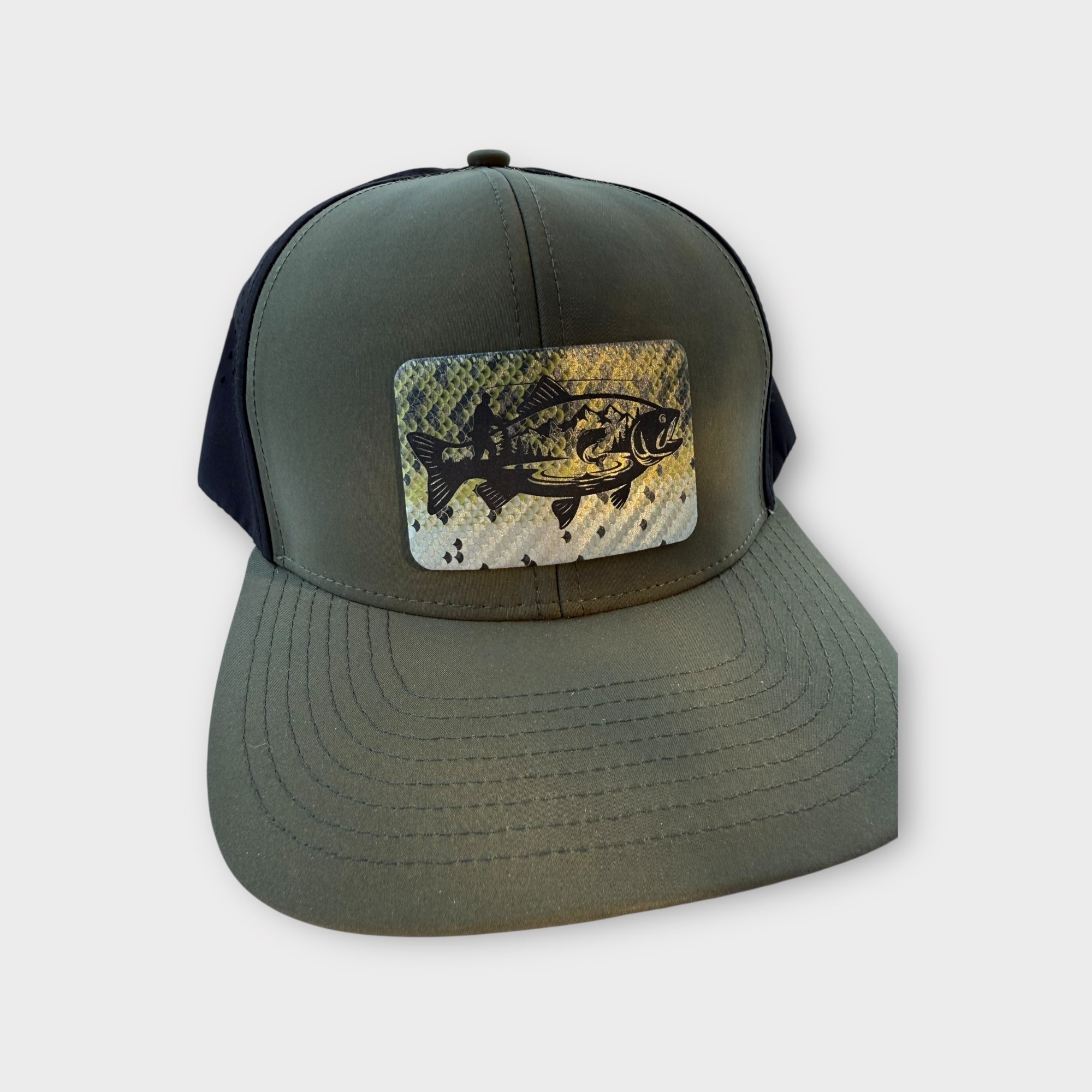 Water Resistant Fishing Patch Hat