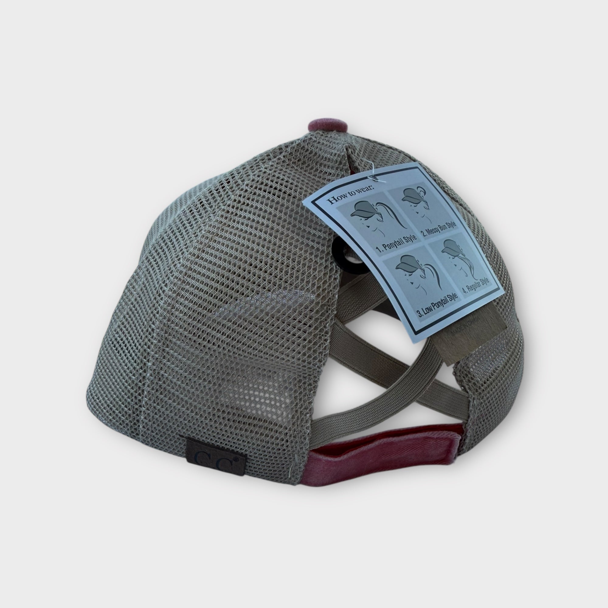 Baseball Mama Criss Cross Hat