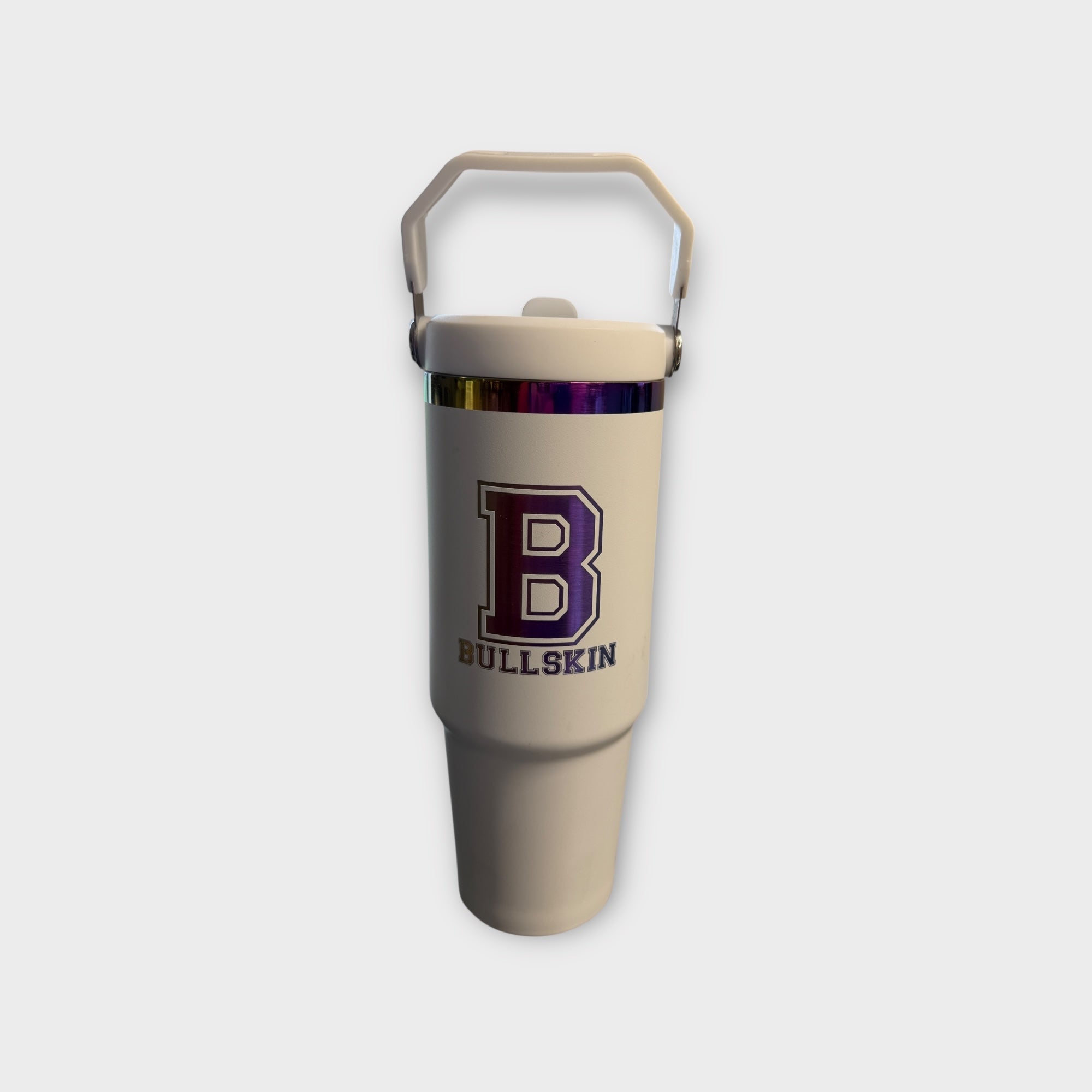 White Rainbow Bullskin Bottle