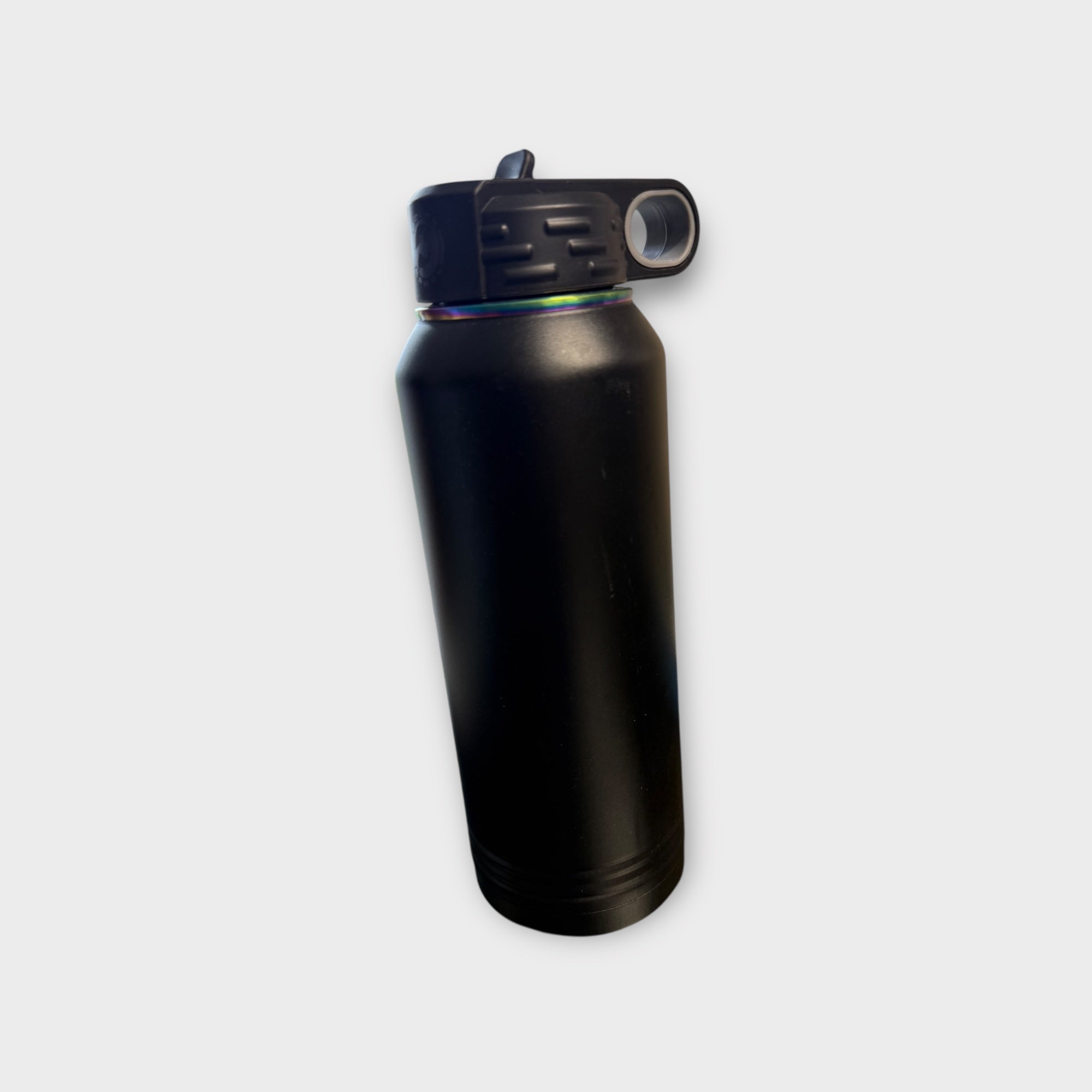 32 oz Black Rainbow Bottle