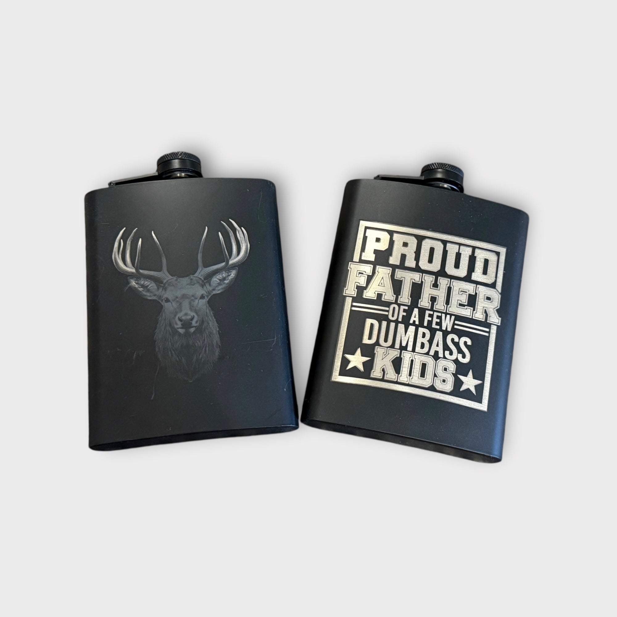 8 oz Metal Flask