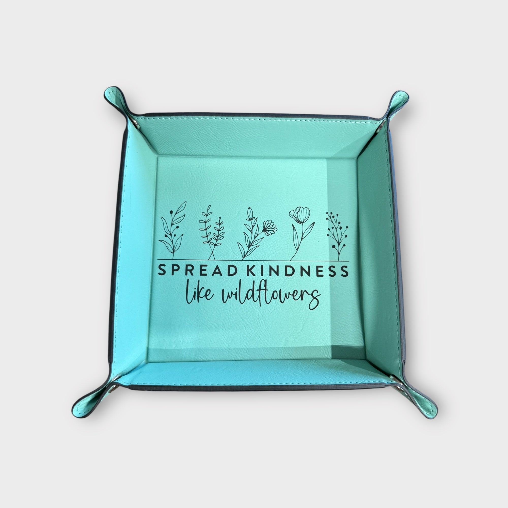 Spread Kindness Leather Tray