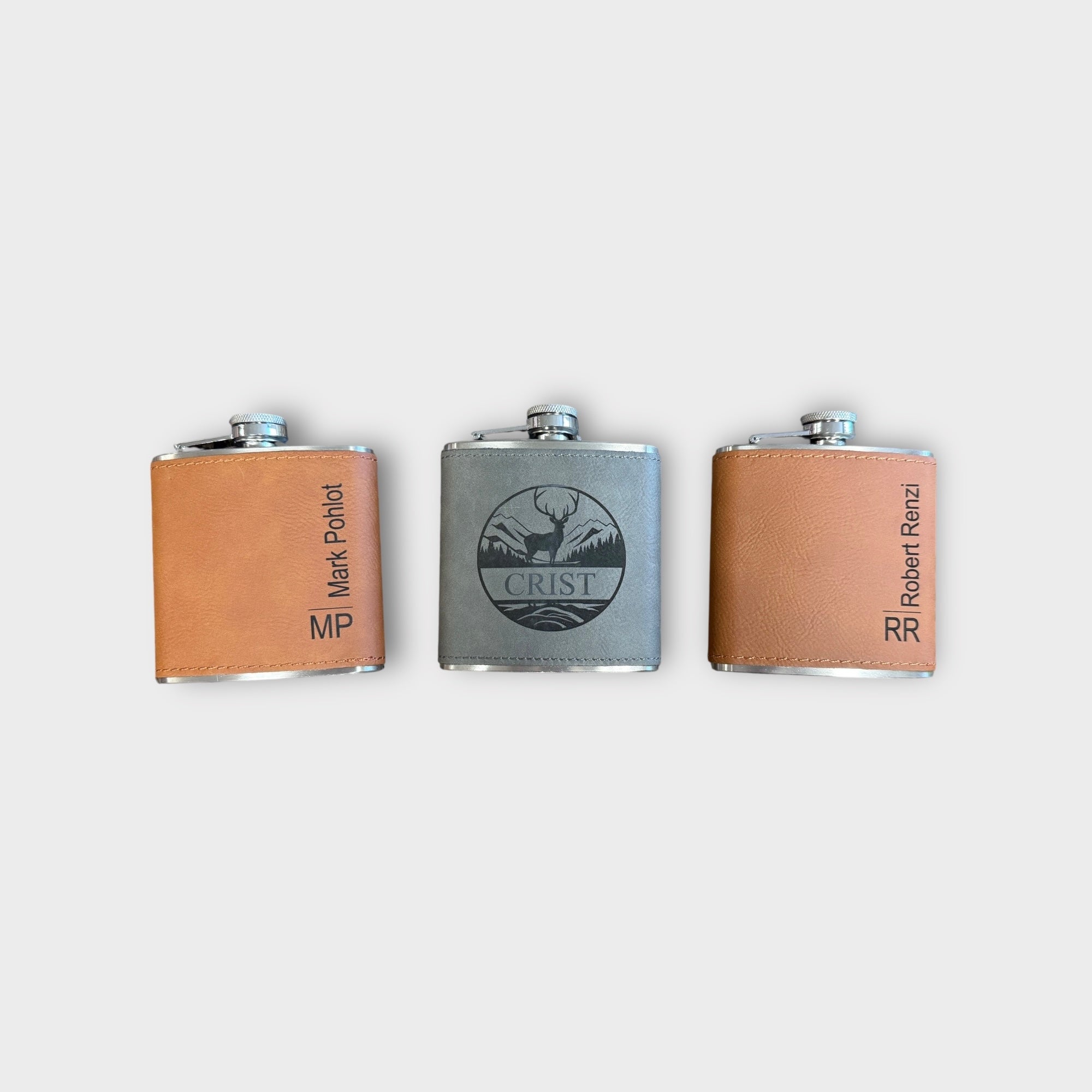Leatherette Flask