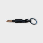 Bullet Shaped Bottle Opener Keychain