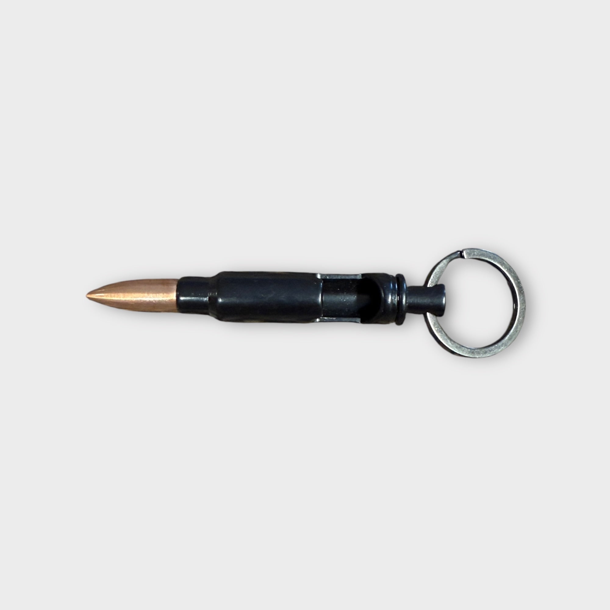 Bullet Shaped Bottle Opener Keychain