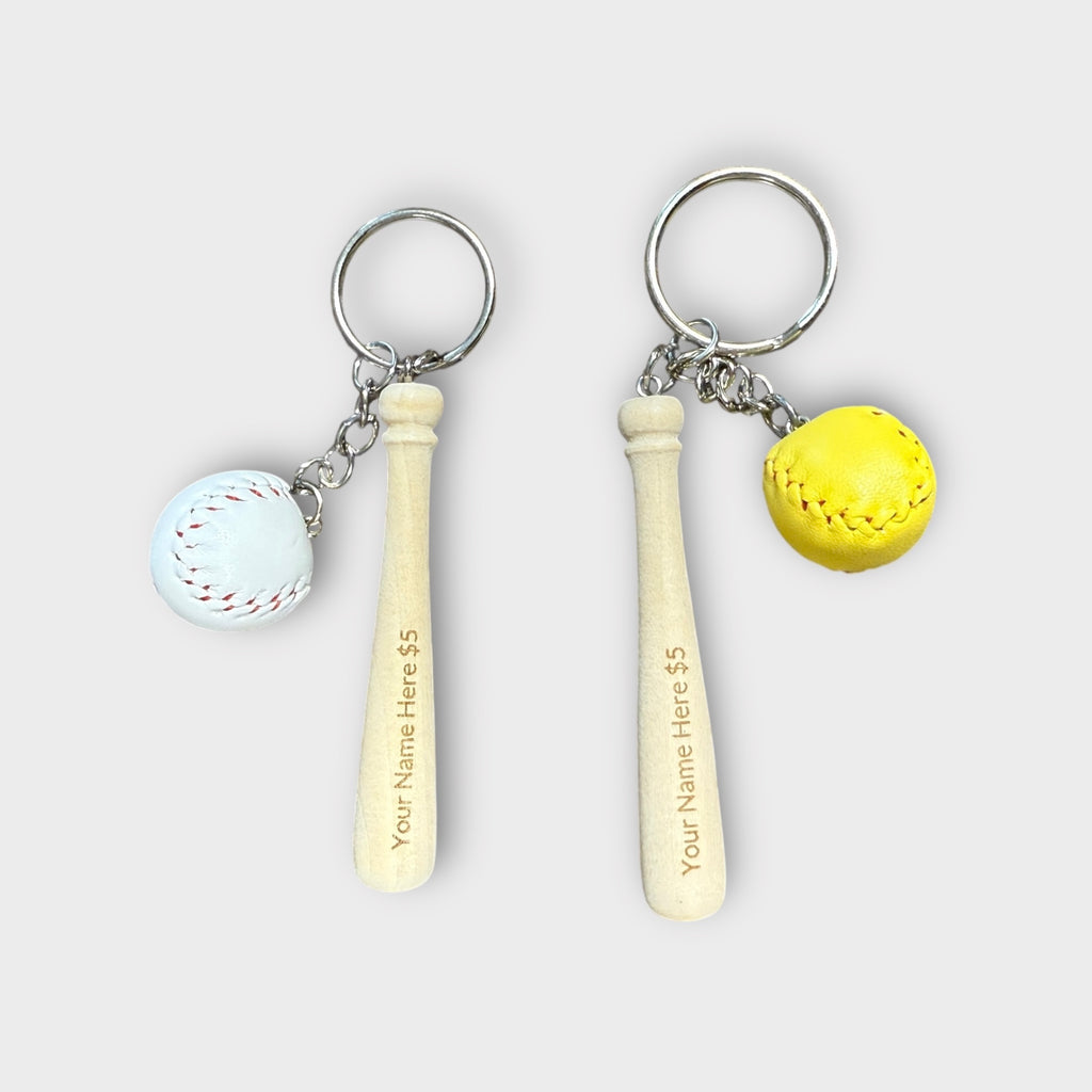 Baseball/Softball Keychain