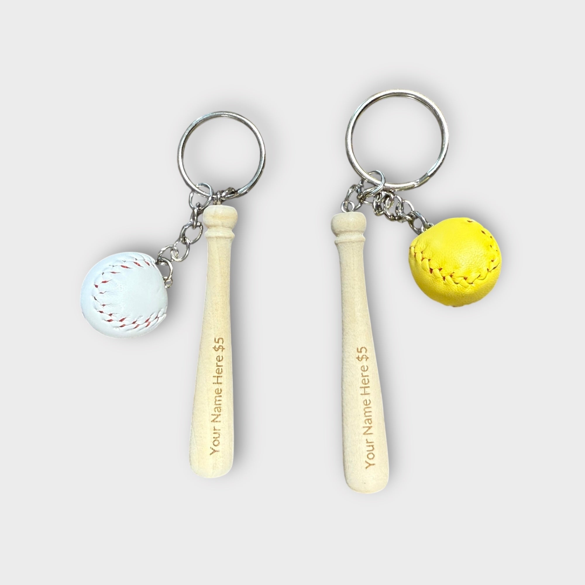Baseball/Softball Keychain