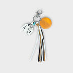 Cow Print Keychain