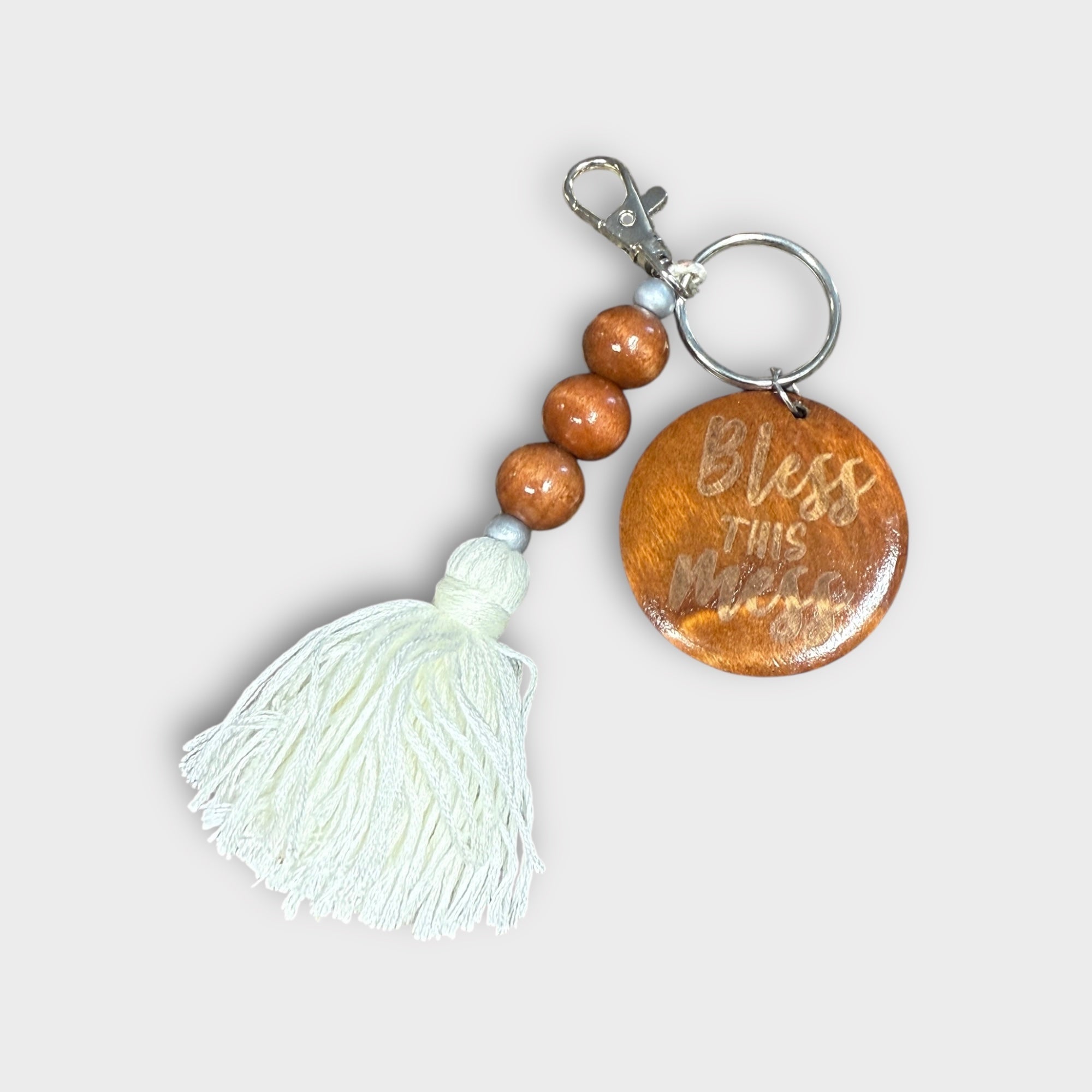 Bless this Mess Keychain