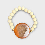 Wood Disc Bracelet