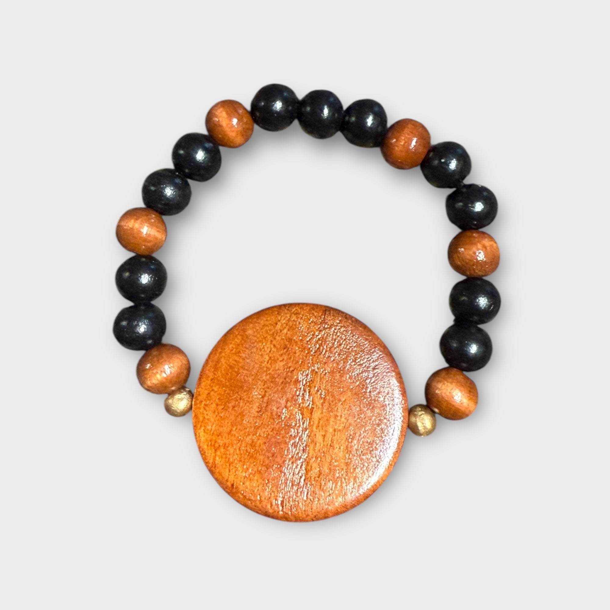 Wood Disc Bracelet 2