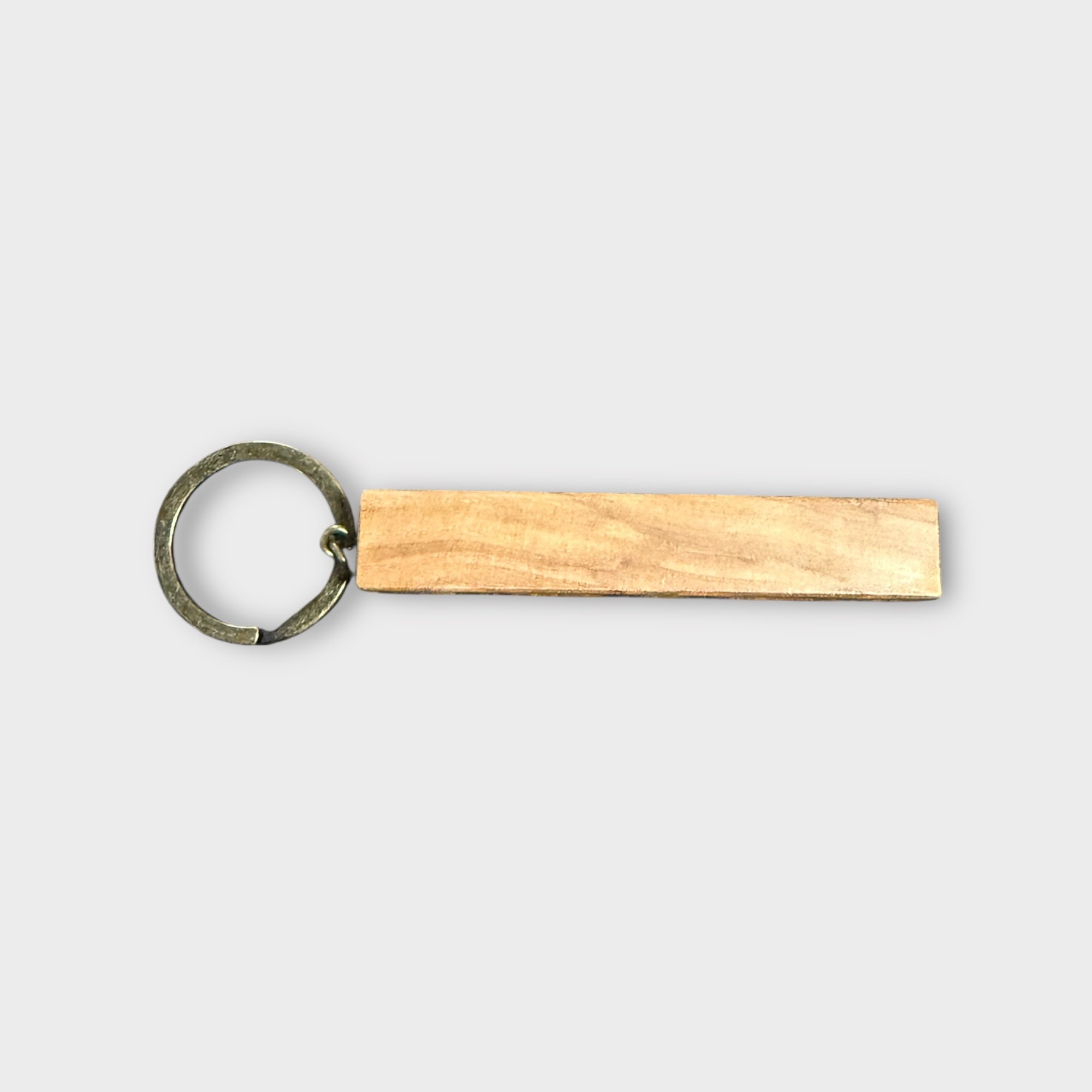 Wood Bar Keychain