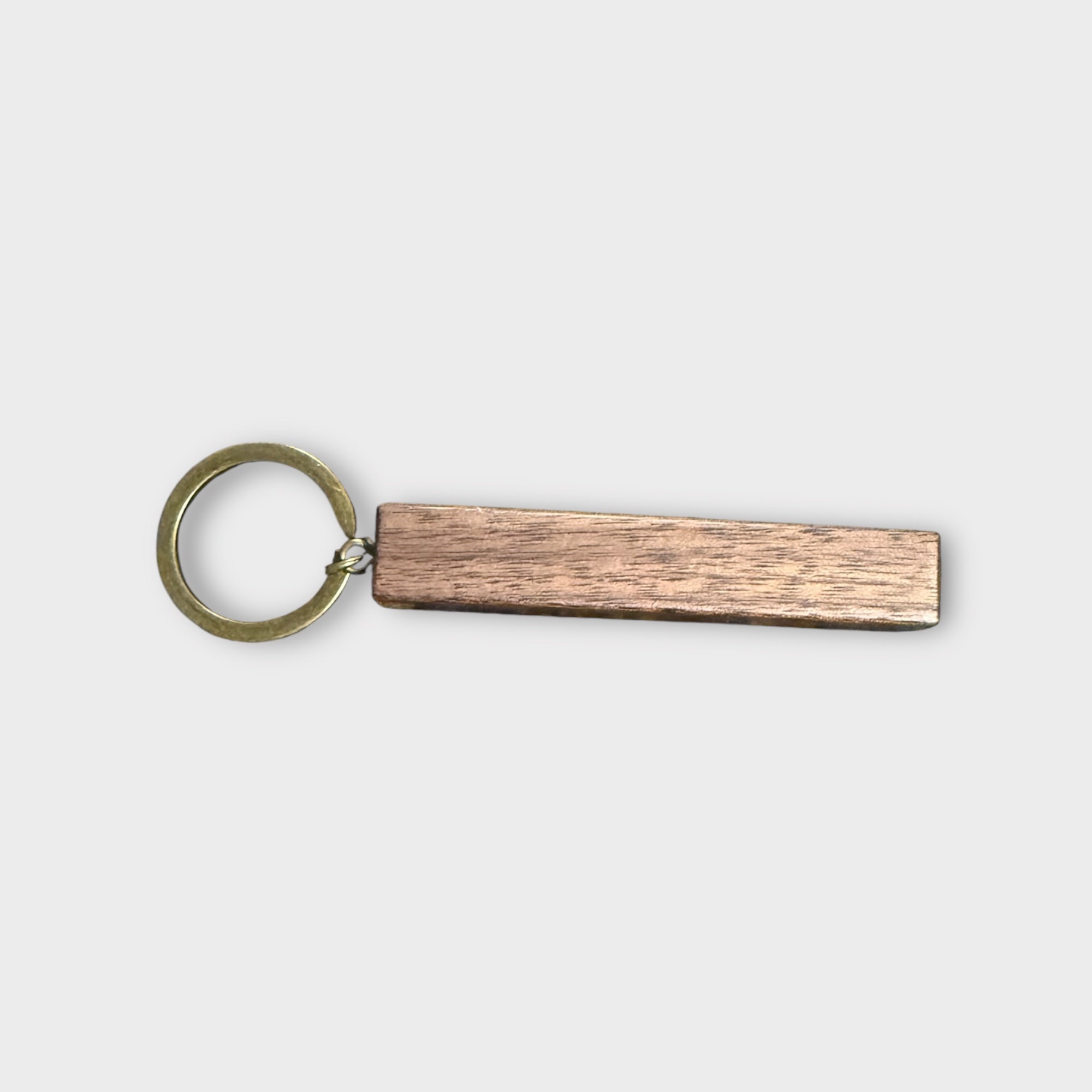 Wood Bar Keychain