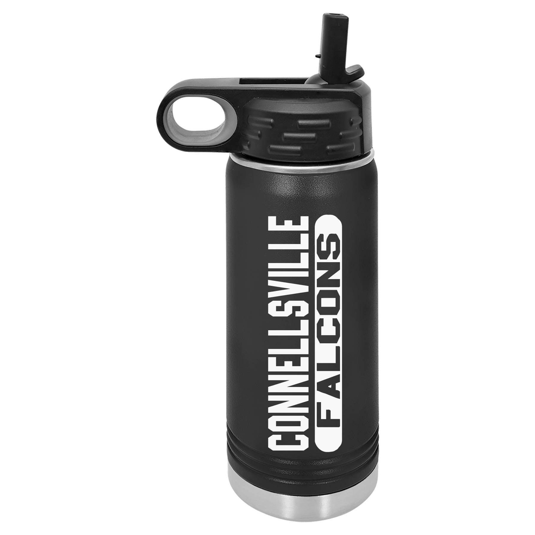 20 oz Blue, Black or Gray Water Bottle