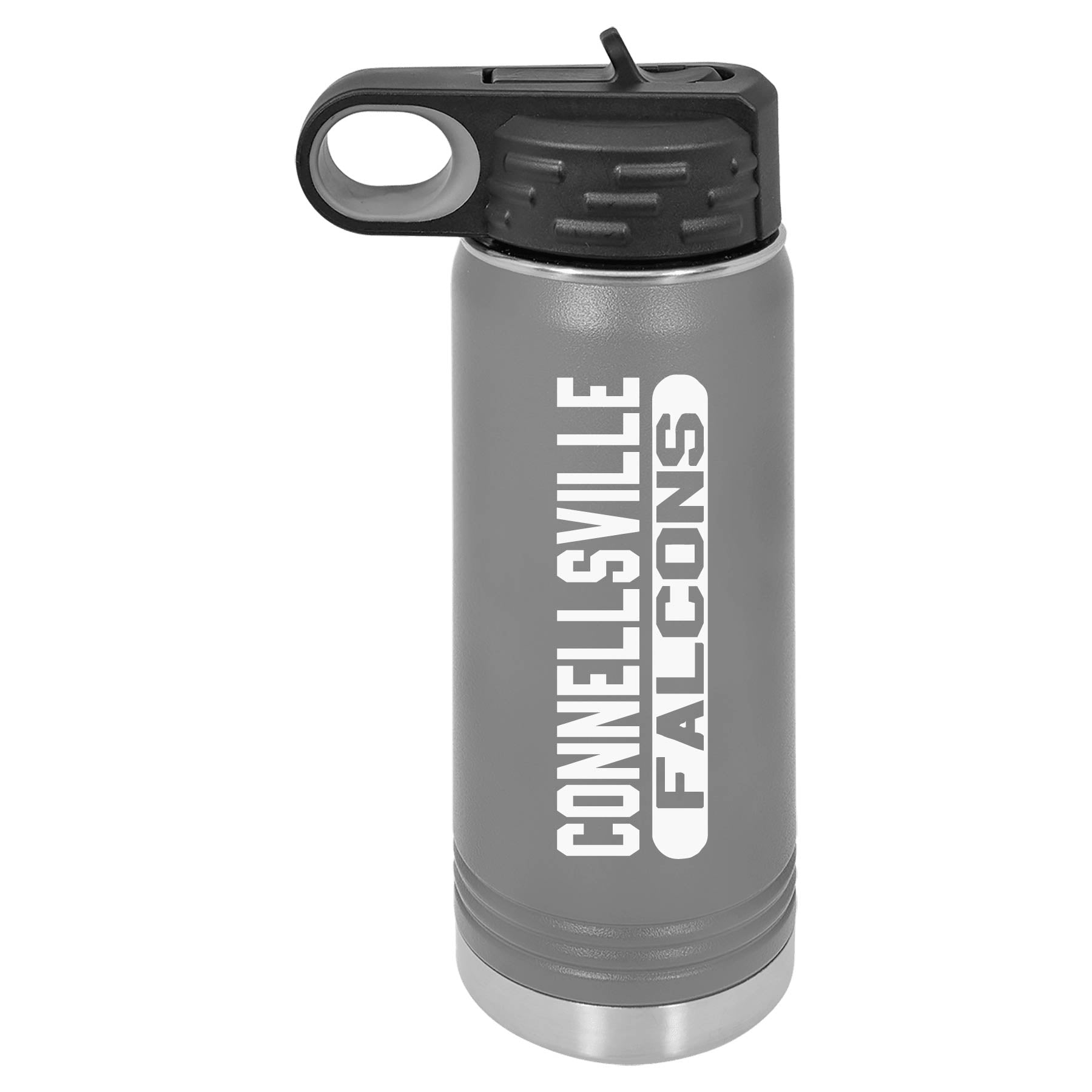 20 oz Blue, Black or Gray Water Bottle