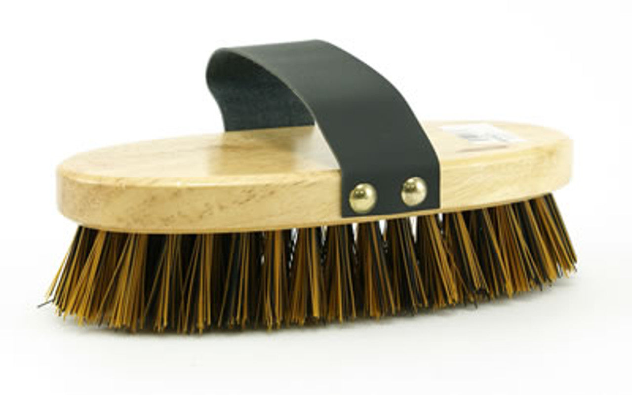 Stiff Bristle Brush with Engraving