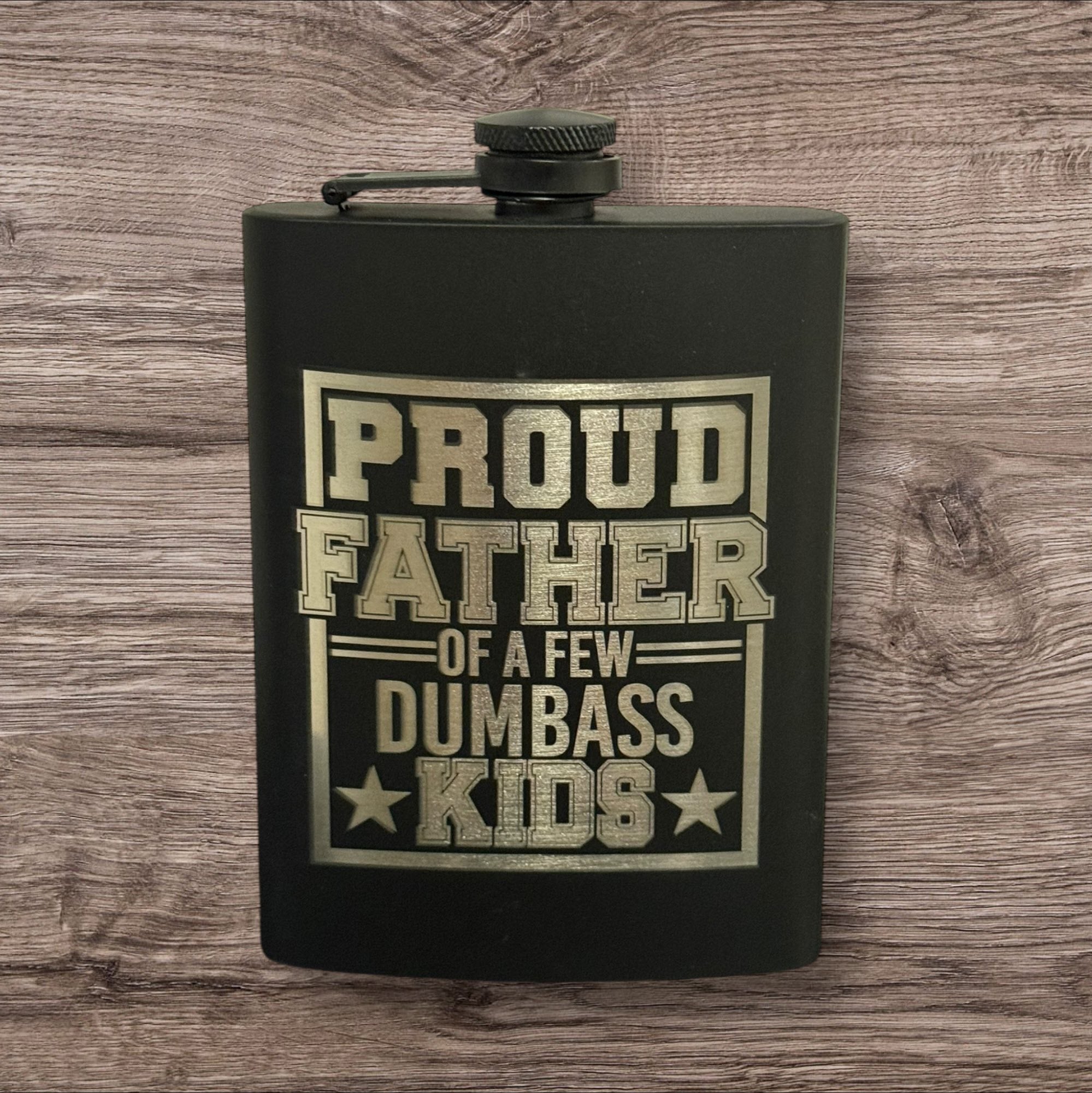 8 oz Metal Flask