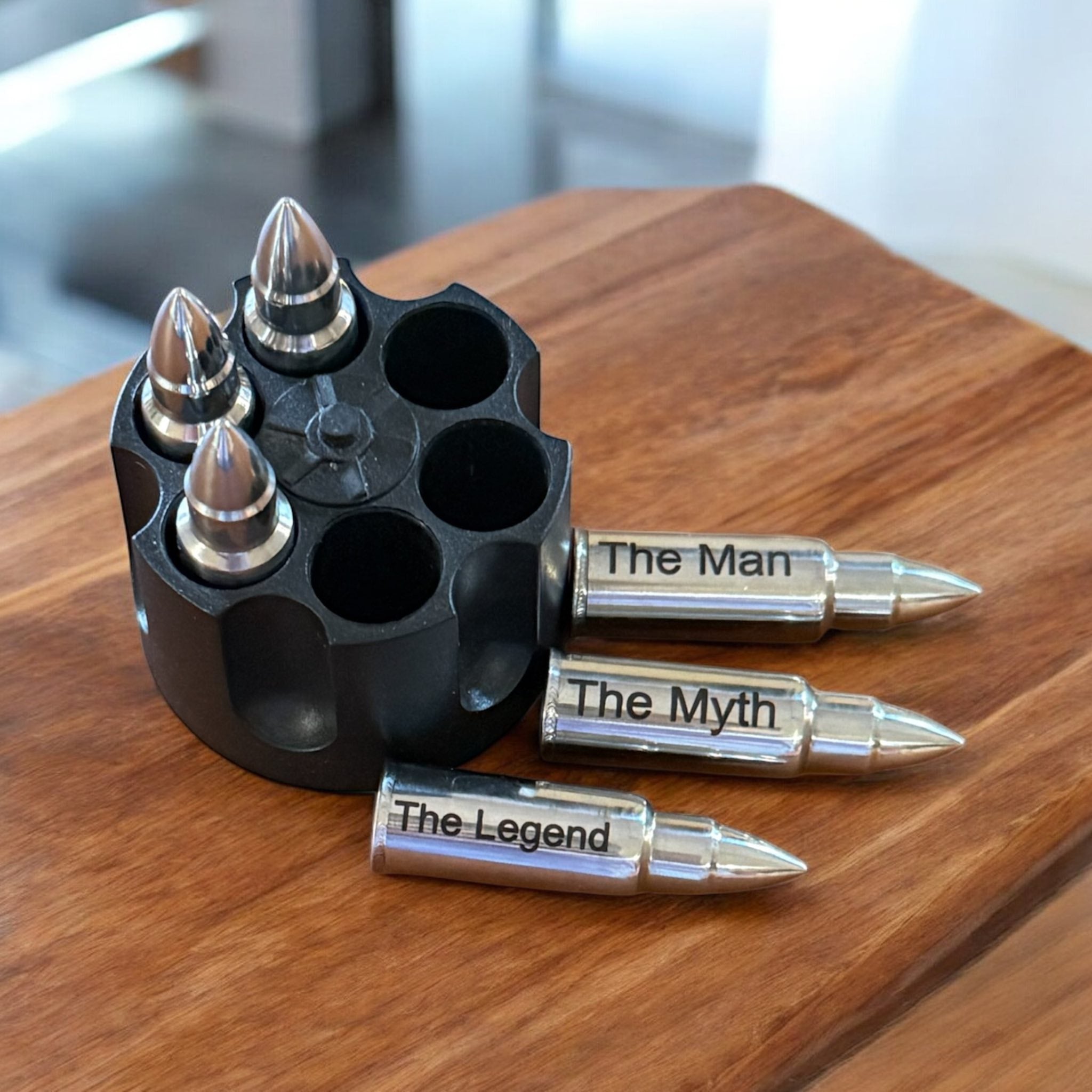 Bullet-Shaped Whiskey Stones