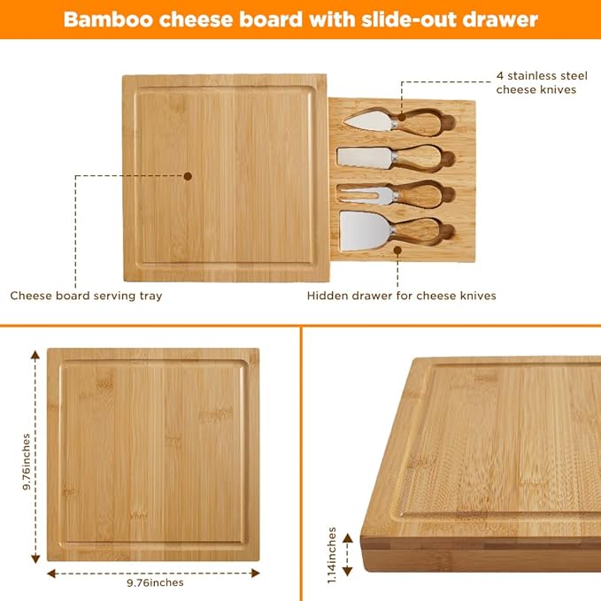 Cheese Board and Knife Set