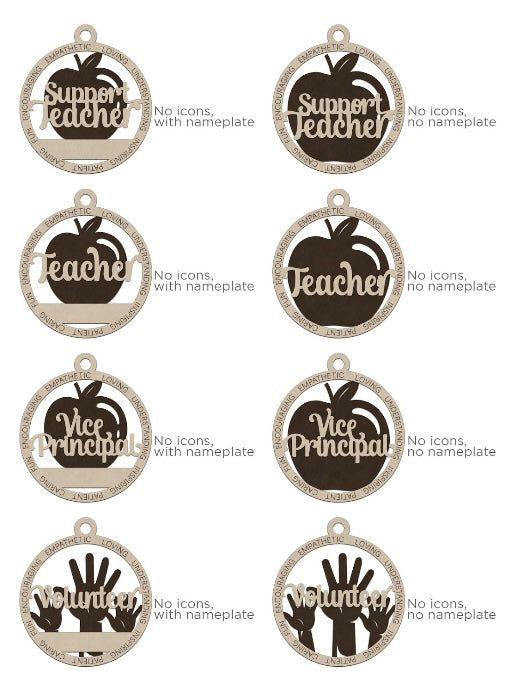 Educational Ornaments