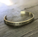 Custom name bracelet