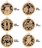 Naughty But Nice Ornaments